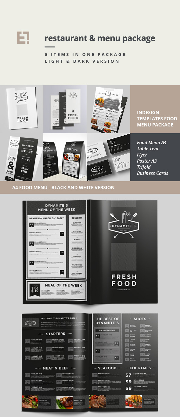 Food Menu Bundle
